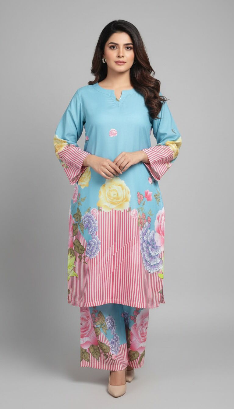 2 Piece Bana Dora Lawn For Her