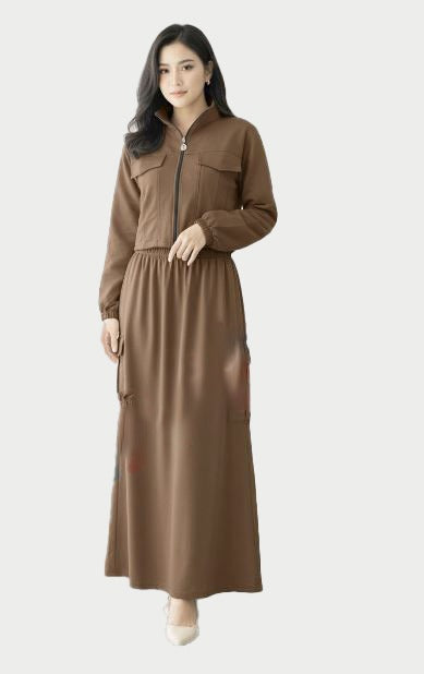 Warm & Soft Fleece Skirt For Winter