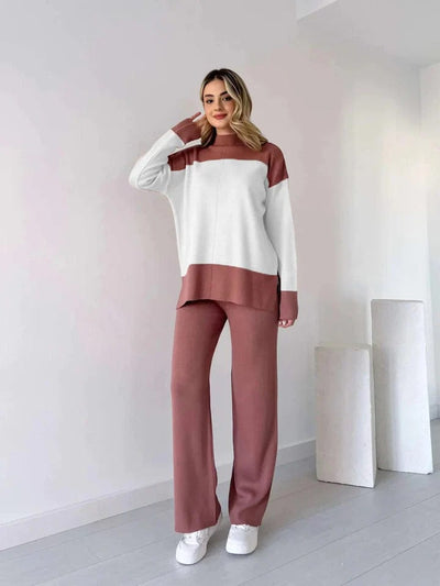 Drop Shoulder Fleece Top &amp Trouser