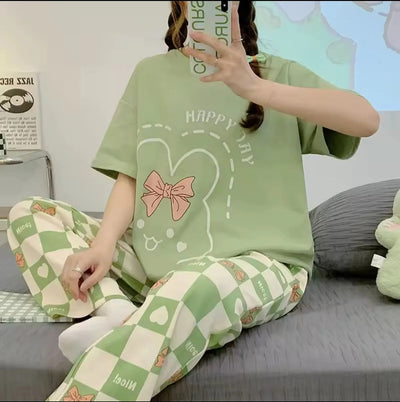 Bunny Style Nightsuit – Soft Feel, Cute Vibe