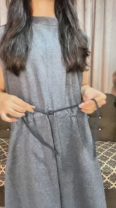 Hoodie Long Maxi Style 2-Pcs Winter Tracksuit